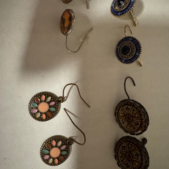 4 sets Bohemian Multicolor Earring - Picture 1 of 3